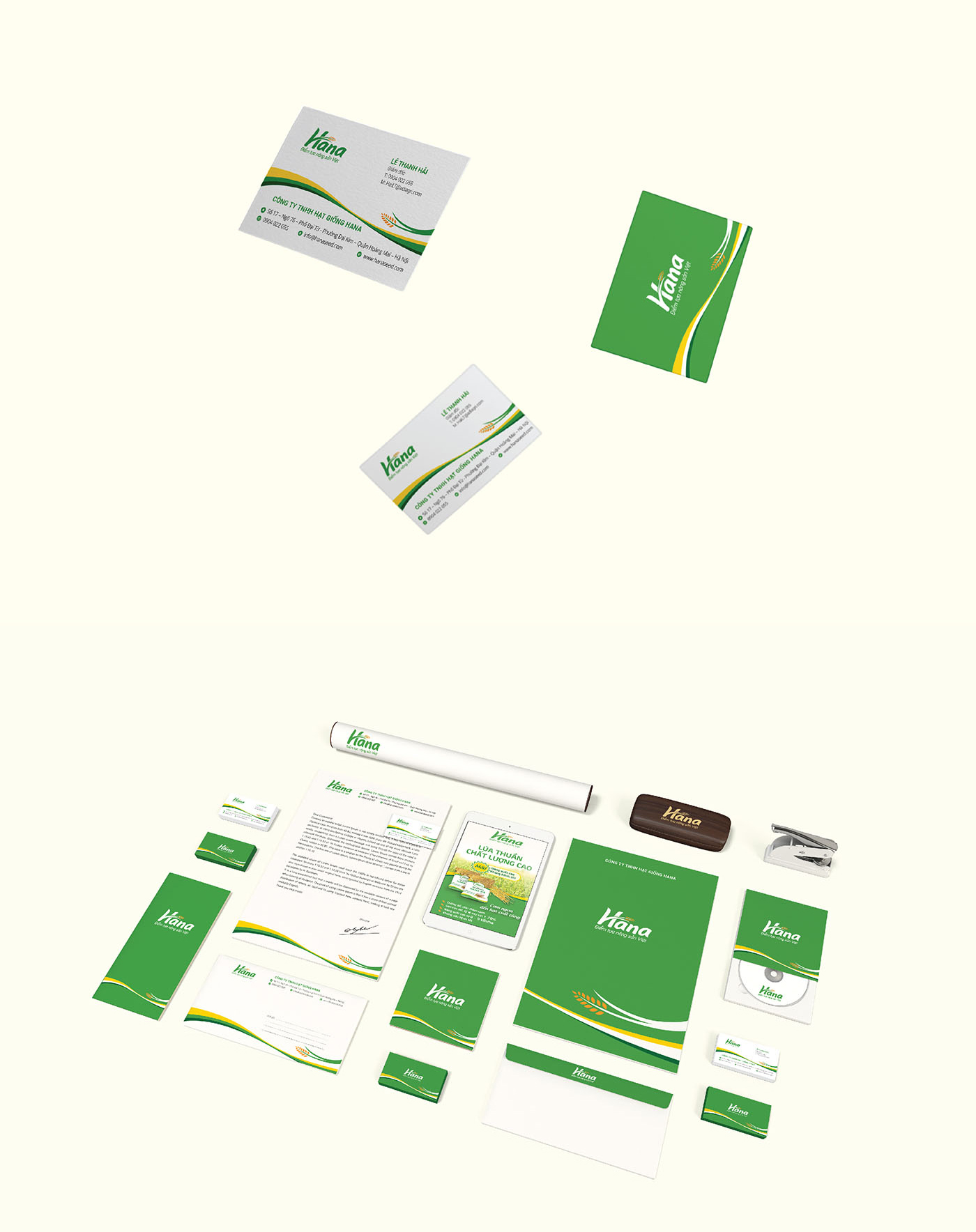 HANA - Thiết kế logo và nhận diện thương hiệu HANA